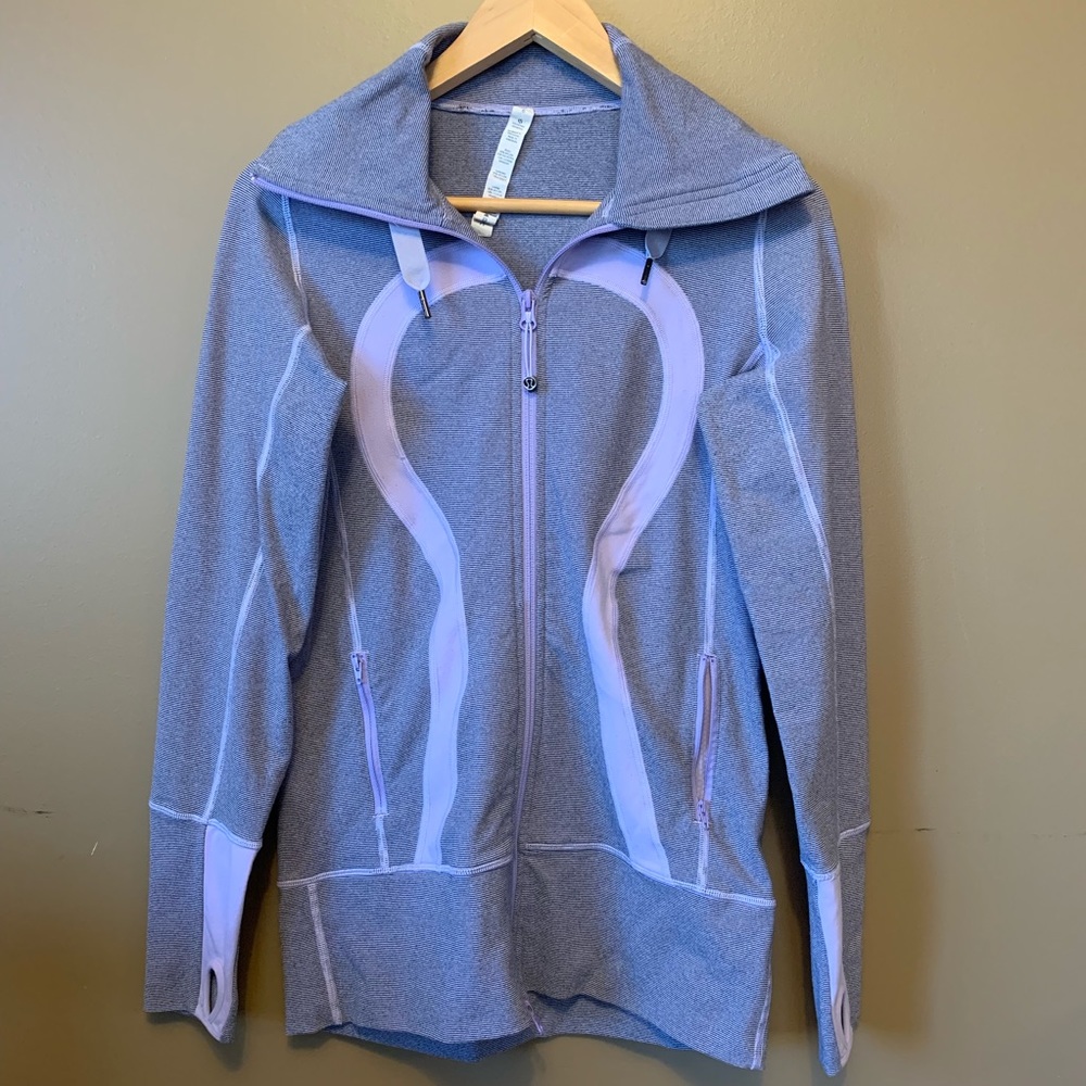 Lululemon stride purple jacket